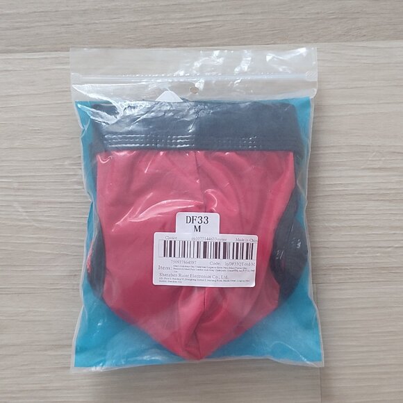 Jockstrap rouge et noir - Picture 8 of 8